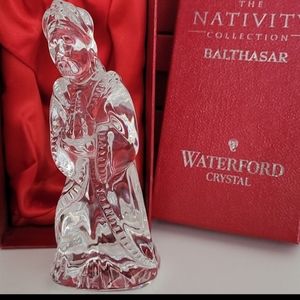 Perfect condition Waterford 3 wise men Nativity scene